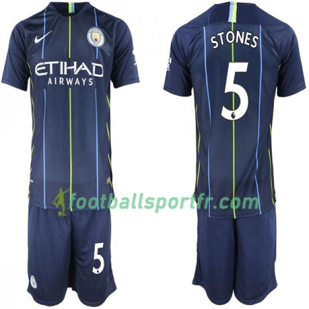 Tenue Manchester City Stones 5 Enfant Extérieur 2018-2019 Maillot de Foot
